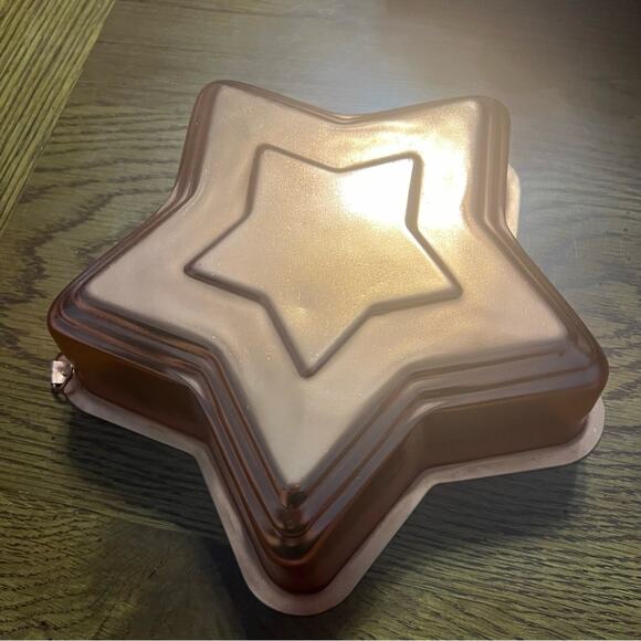 Vintage Copper Star Cake Pan Jello Mold Wall Decor - Picture 2 of 7